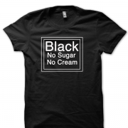 Black No Sugar No Cream Unique Graphic Tee Civil Rights Movement Black Power Tee Black Lives Matter Pro Black Tee Nonverbal Nyc